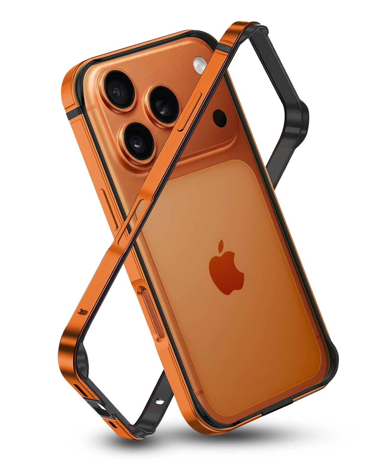 Aluminum Bumper Mag-Safe Wireless Charging Case For iPhone