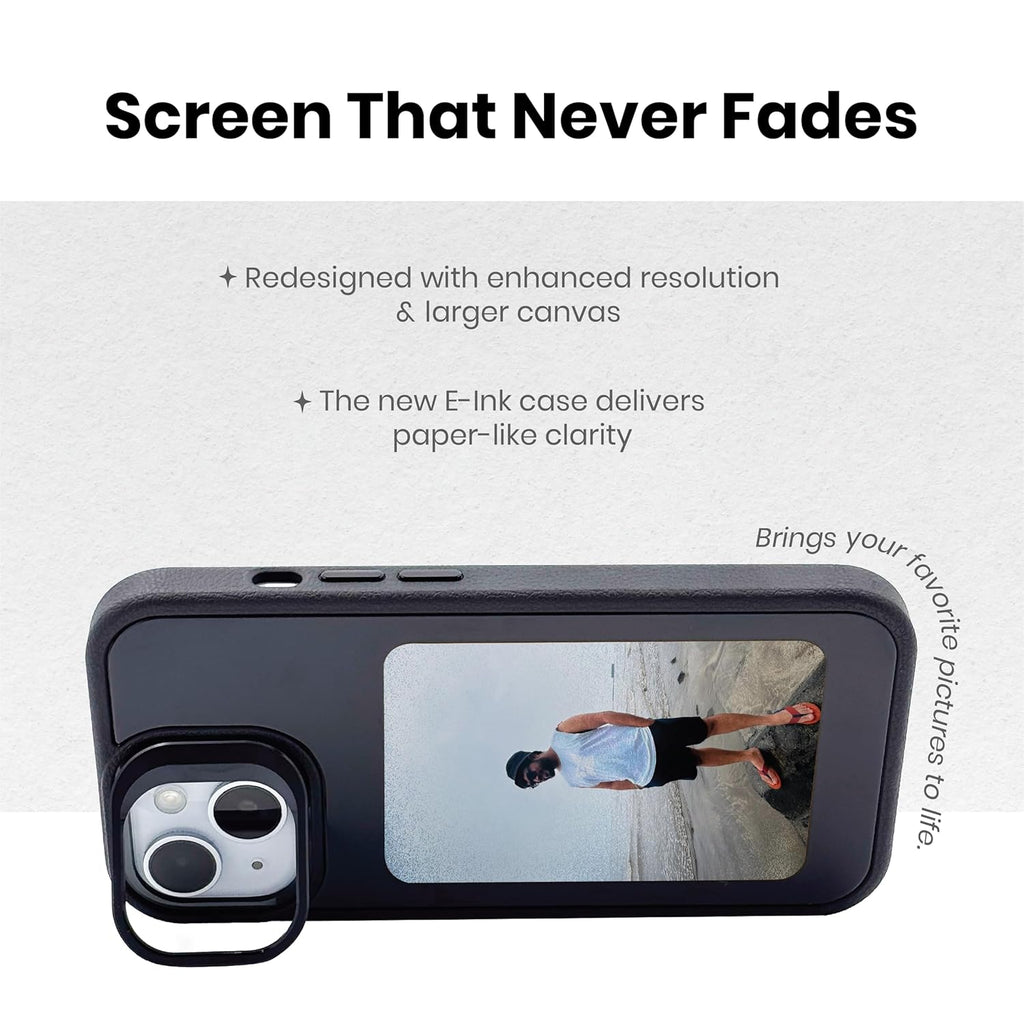 NFC E-Ink Display Anti-Drop Protection Case For iPhone